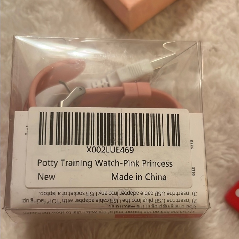 Pink Princess Potty Training Watch